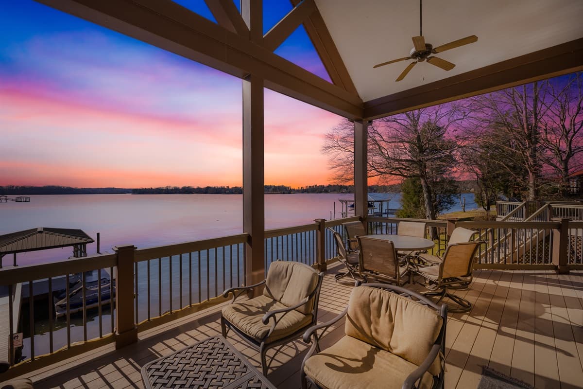 Amazing main channel views from every space in the house! Reach out with any questions.
